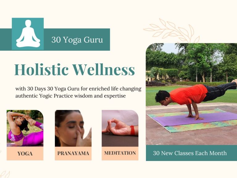 30 days of wellness with 30 yoga gurus – the world’s #1 holistic yoga program